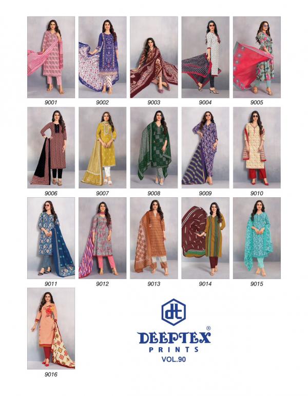 Deeptex Miss India Vol-90 – Dress Material